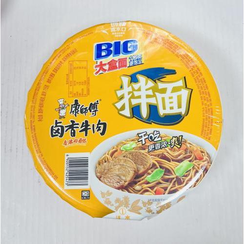 康师傅 卤香牛肉干拌面 144克