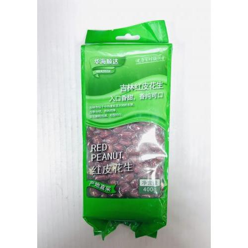 华海顺达 吉林红皮花生 400克