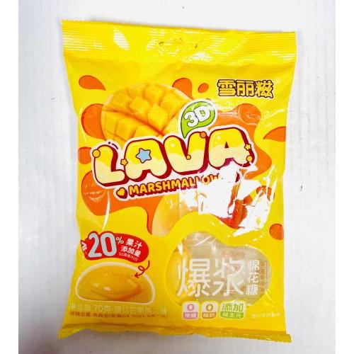 雪丽糍 爆浆芒果味棉花糖 70克