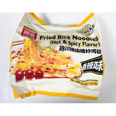 阿宽 四川路边摊炒河粉 香辣味 三包装 330克