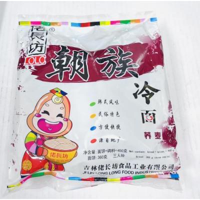 佬长坊 朝族 冷面荞面 三份装 450克