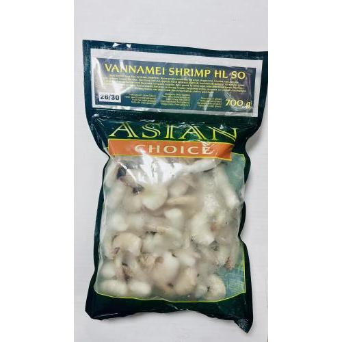 亚洲精选南美白对虾 去头带壳 (26/30) 700G