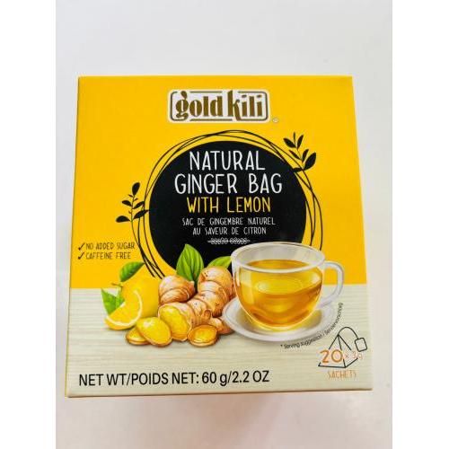 新加坡 金麒麟 即溶柠檬姜茶 60克