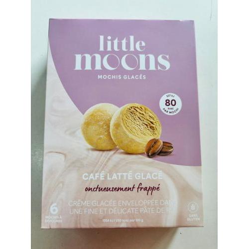 LITTLE MOONS 糯米糍冰淇淋 牛奶咖啡味 6PCS