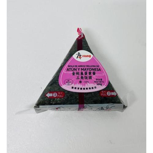 唐 金枪鱼蛋黄酱 三角饭团 100克