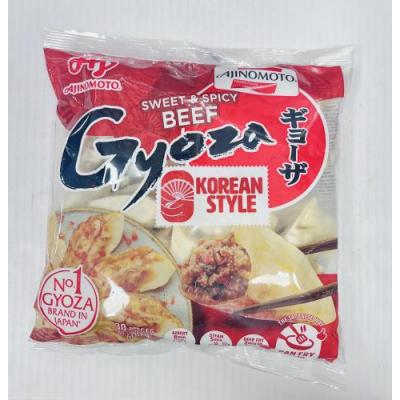 味之素 韩国风味甜辣牛肉馅饺子 600克