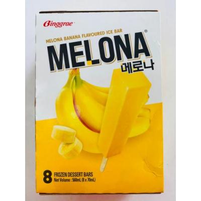 Binggrae 香蕉味冰棒 8根 560ml