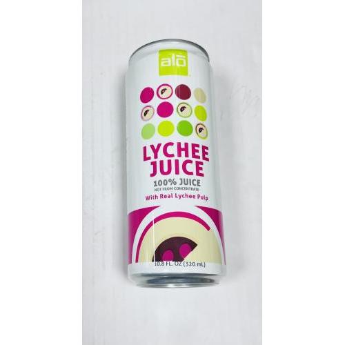 Alo 荔枝味饮料 带果肉 320毫升