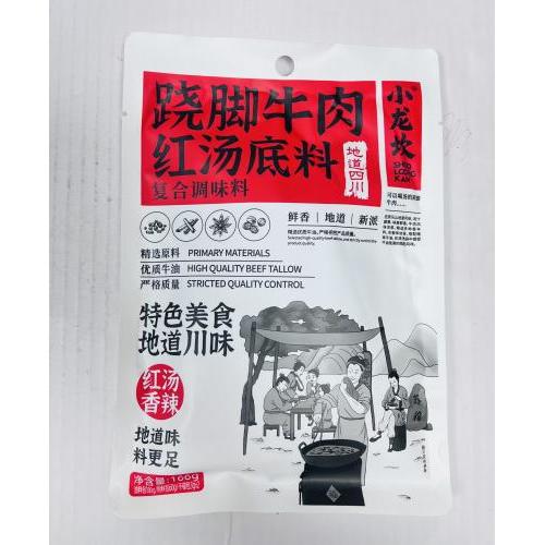小龙坎 跷脚牛肉红汤调味料 166克