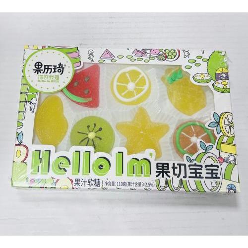 果历琦 果切宝宝棉花糖 110克