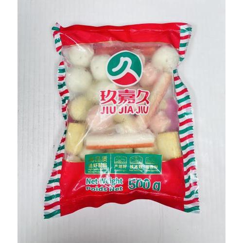 玖嘉久 混合鱼丸 500克