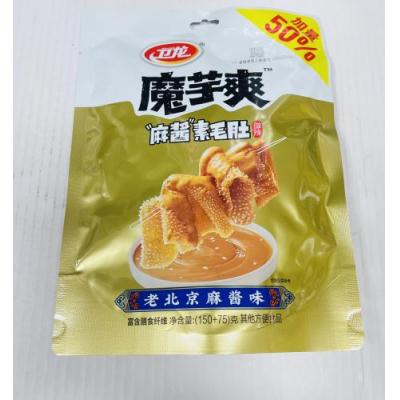 卫龙 魔芋爽 麻酱素毛肚 微辣 225克