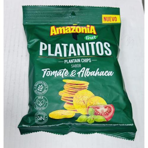Amazonia platanitos plantain chips sabor 75g