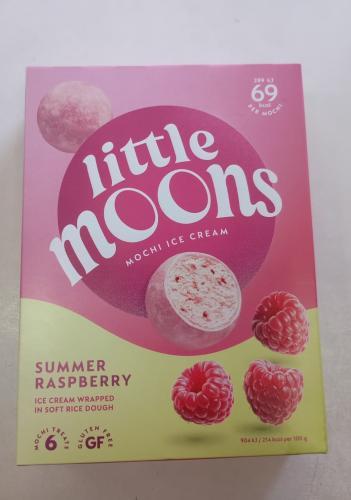 LITTLE MOONS 糯米糍冰淇淋 覆盆子味 6个
