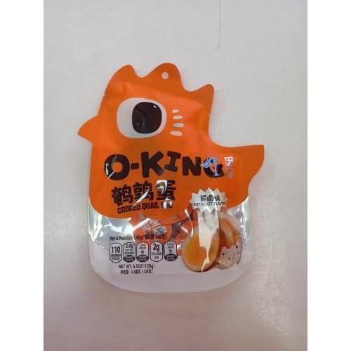 O King 鹌鹑蛋 酱卤味 128克
