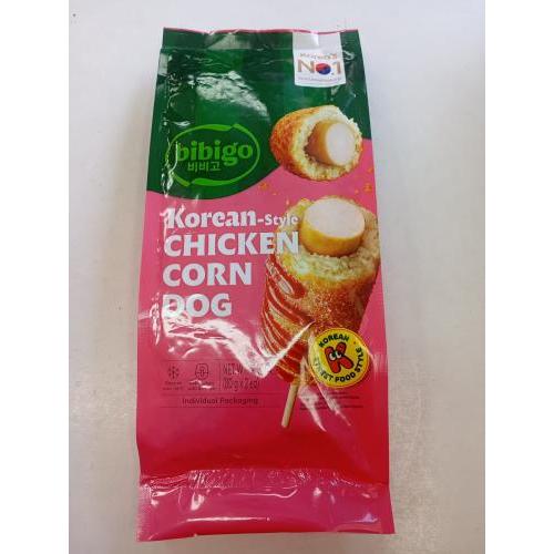 必品阁 韩国风味鸡肉热狗 80克X2根