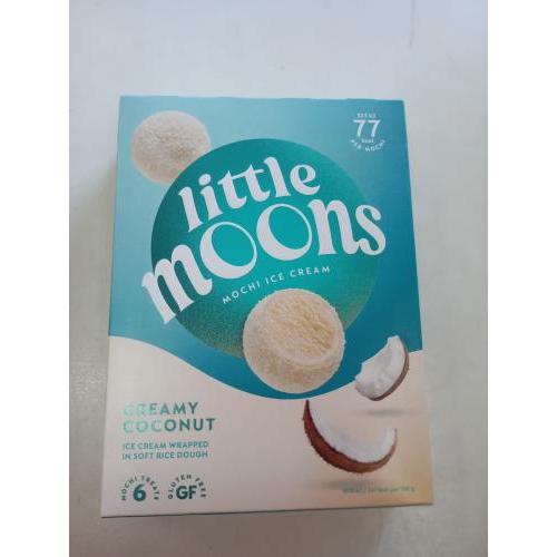LITTLE MOONS 糯米糍冰淇淋 浓郁椰子味 6PCS