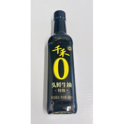 千禾 头鲜生抽 特级 500毫升