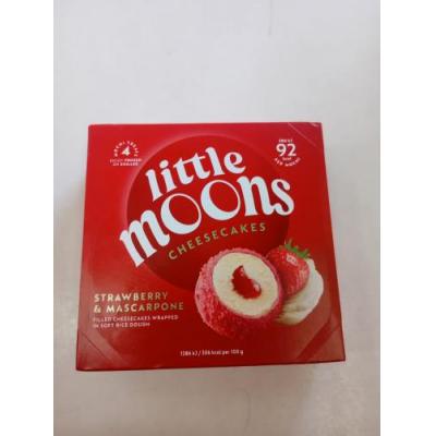 LITTLE MOONS 草莓奶酪味冰淇淋 4PCS