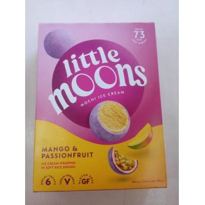 LITTLE MOONS 糯米糍冰淇淋 芒果和百香果味 6PCS