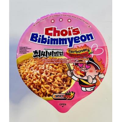 Sias Chois 韩国奶油培根辣味方便面 127克