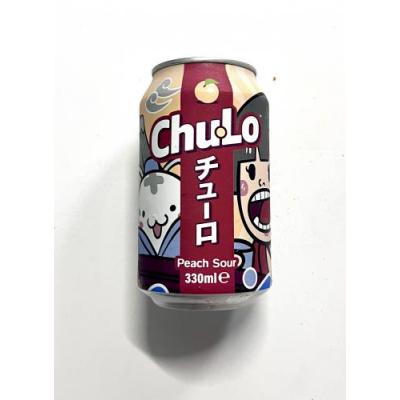 Chulo 桃子味碳酸饮料 330ml