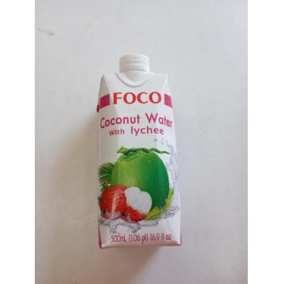 Foco 椰子水 荔枝味 500毫升