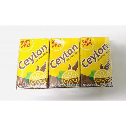 维他 锡兰柠檬茶 250毫升x6