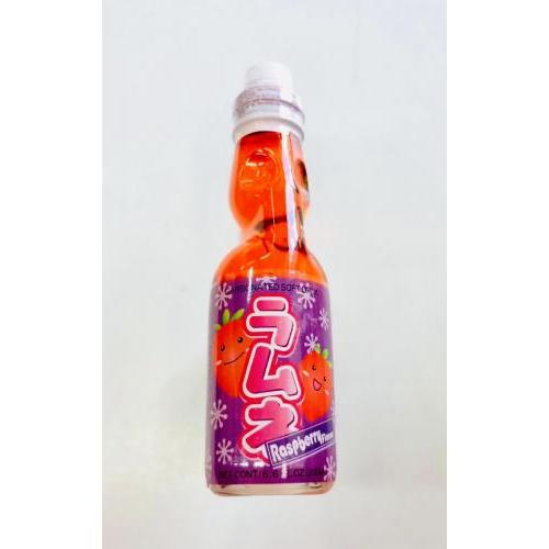 日本 HATA 覆盆子味 弹珠汽水 200毫升
