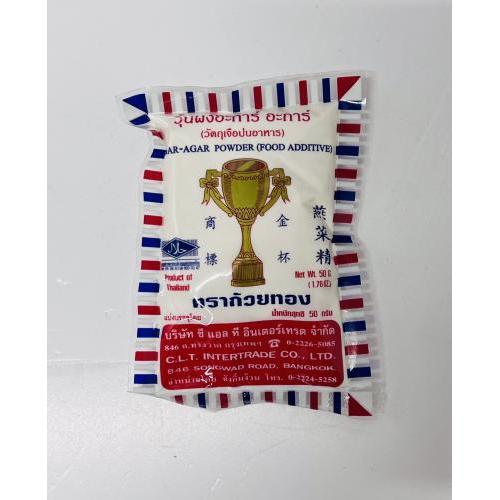 泰国 金杯牌 燕菜精 琼脂粉 50克