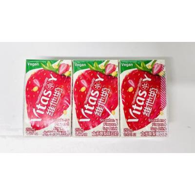 维他奶 草莓味豆奶 250mlx6