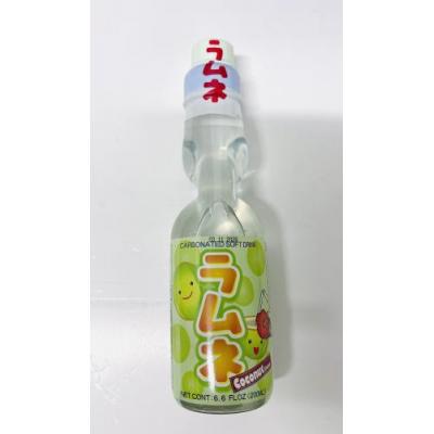 日本 HATA 椰子味 弹珠汽水 200毫升