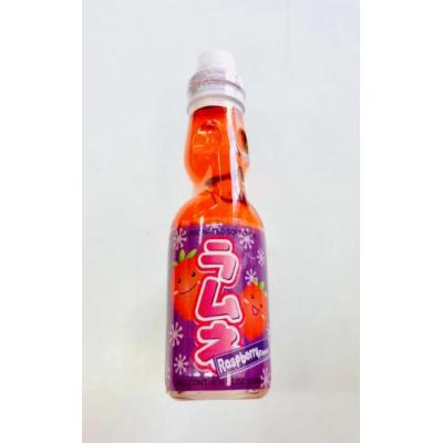 日本 HATA 覆盆子味 弹珠汽水 200毫升