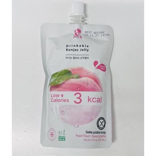 Jelly B 低卡魔芋蒟蒻饮料 水蜜桃味 150毫升