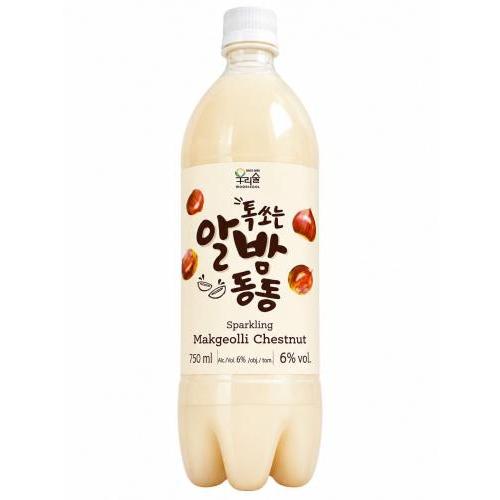 韩国 板栗味马格利酒 6% 750ML