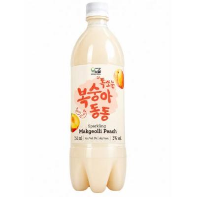 韩国桃子马格利酒 3% 750ML