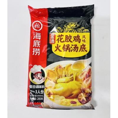 海底捞 金汤花胶鸡火锅汤底 200克